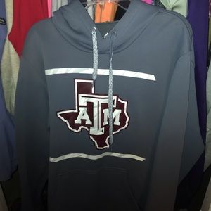 thick and cozy A&M adidas hoodie😻